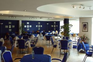 The Lounge at the Diamond Lodge Hotel, Manchester, England